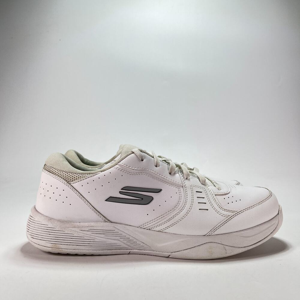 Skechers Viper Court Smash White Pickleball Court Shoes 246072WW Men's Size 11.5